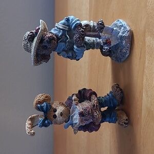 BOYDS BEARS RETIRED The Bearstone Collection 2000 Resin Figurine Plant Buddies